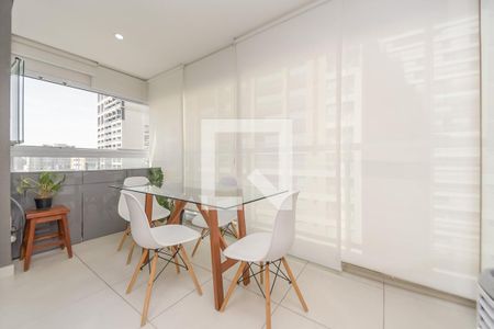 Varanda de kitnet/studio para alugar com 1 quarto, 34m² em Consolação, São Paulo