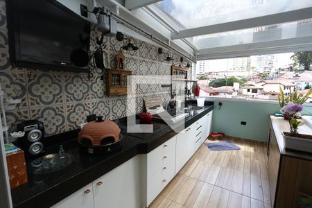 Sacada/Área de lazer de casa de condomínio à venda com 3 quartos, 240m² em Jardim Londrina, São Paulo
