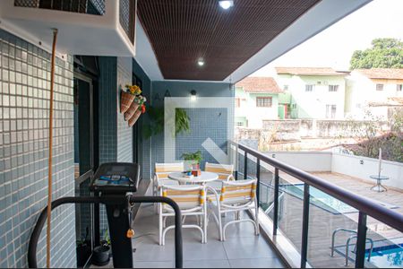 varanda da sala de apartamento à venda com 4 quartos, 174m² em Pechincha, Rio de Janeiro