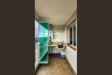 Apartamento à venda com 49m², 1 quarto e 2 vagas Apartamento à venda com 49m², 1 quarto e 2 vagasVaranda-Área de Serviço