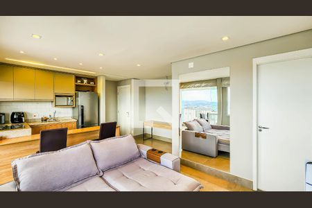 Sala de apartamento à venda com 1 quarto, 49m² em Alphaville Empresarial, Barueri