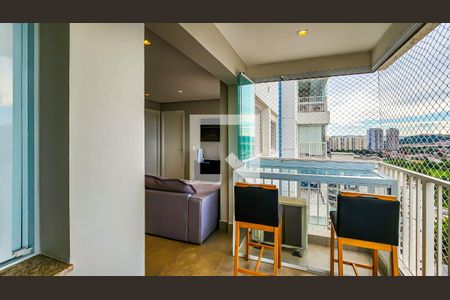 Apartamento à venda com 49m², 1 quarto e 2 vagas Apartamento à venda com 49m², 1 quarto e 2 vagasVaranda-Área de Serviço