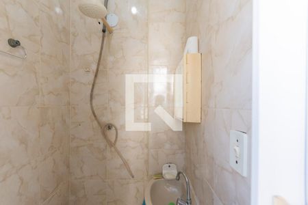Banheiro de Serviço de apartamento para alugar com 3 quartos, 116m² em Tijuca, Rio de Janeiro