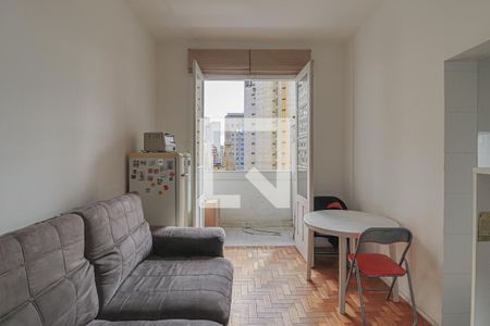 Sala  de apartamento à venda com 1 quarto, 60m² em Centro, Belo Horizonte