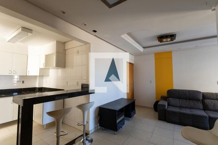 Sala de apartamento para alugar com 3 quartos, 76m² em Parque Amazônia, Goiânia