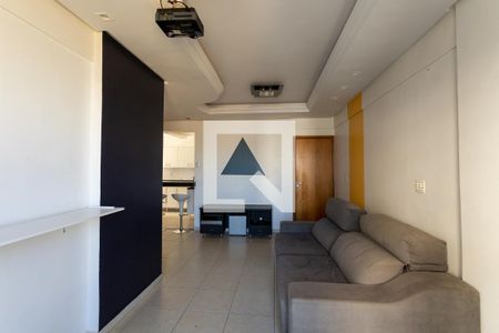 Sala de apartamento para alugar com 3 quartos, 76m² em Parque Amazônia, Goiânia