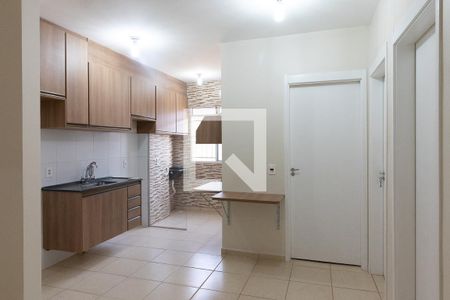 Sala de apartamento para alugar com 2 quartos, 43m² em Jardim Heitor Rigon, Ribeirão Preto