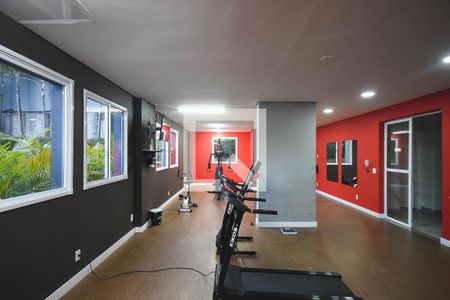 Apartamento para alugar com 32m², 1 quarto e 1 vaga Apartamento para alugar com 32m², 1 quarto e 1 vagaAcademia