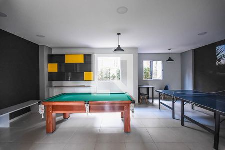 Apartamento para alugar com 32m², 1 quarto e 1 vaga Apartamento para alugar com 32m², 1 quarto e 1 vagaSalão de jogos