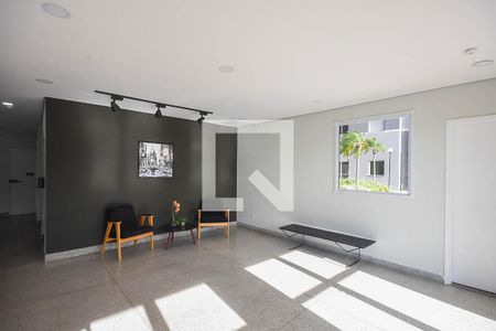 Apartamento para alugar com 32m², 1 quarto e 1 vaga Apartamento para alugar com 32m², 1 quarto e 1 vagaHall social