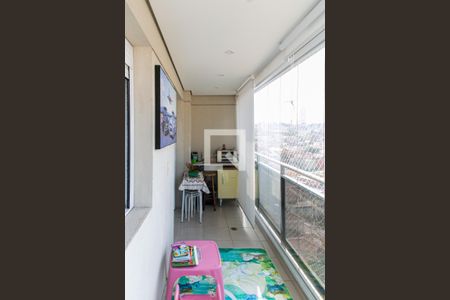 Varanda de apartamento à venda com 2 quartos, 62m² em Vila Gustavo, São Paulo
