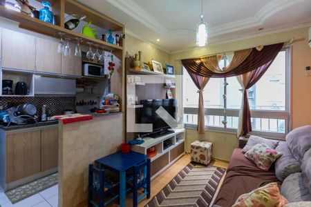 Sala  de apartamento à venda com 3 quartos, 63m² em Passo das Pedras, Porto Alegre