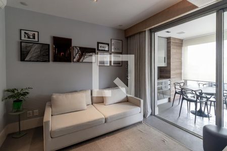Sala de apartamento para alugar com 1 quarto, 61m² em Itaim Bibi, São Paulo