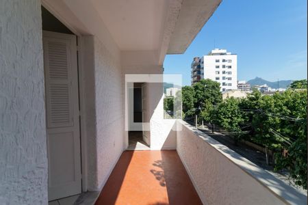 Varanda da Sala de apartamento para alugar com 3 quartos, 110m² em Tijuca, Rio de Janeiro
