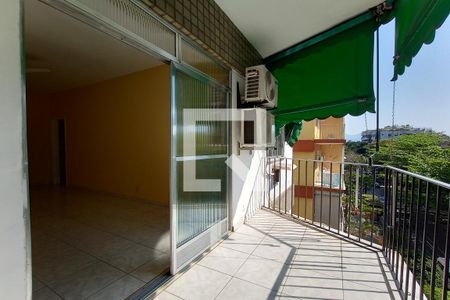 Varanda da Sala de apartamento para alugar com 3 quartos, 83m² em Freguesia (jacarepaguá), Rio de Janeiro