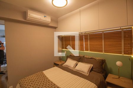 Quarto de apartamento à venda com 1 quarto, 35m² em Brooklin Paulista, São Paulo