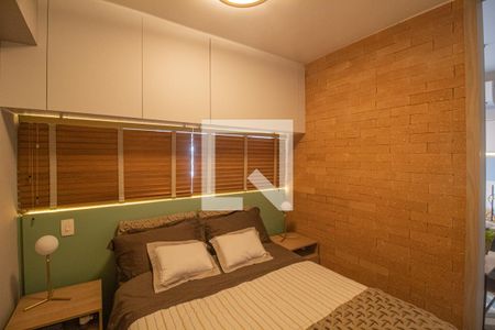 Quarto de apartamento à venda com 1 quarto, 35m² em Brooklin Paulista, São Paulo