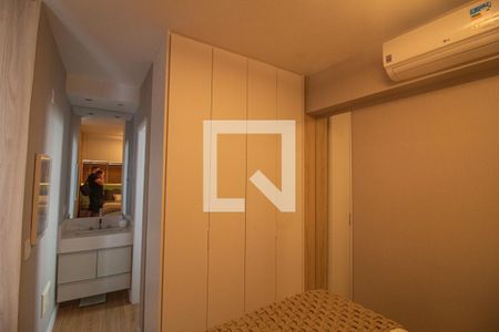 Quarto de apartamento à venda com 1 quarto, 35m² em Brooklin Paulista, São Paulo