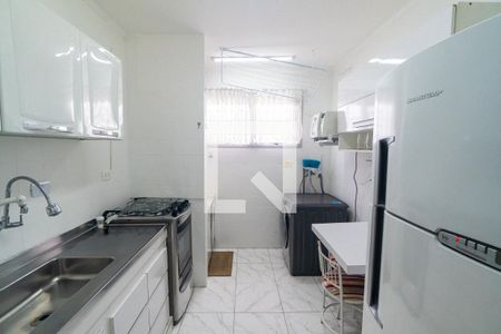 Cozinha e Área de Serviço de apartamento para alugar com 1 quarto, 46m² em Vila Clementino, São Paulo