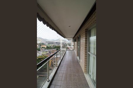 Varanda da Sala de apartamento à venda com 3 quartos, 210m² em Todos Os Santos, Rio de Janeiro