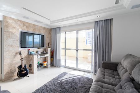 Sala de Estar de apartamento à venda com 3 quartos, 136m² em Vila Dom Pedro Ii, São Paulo