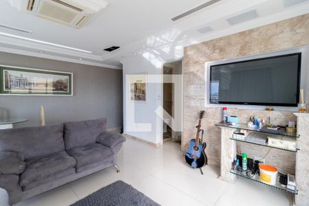 Sala de Estar de apartamento à venda com 3 quartos, 136m² em Vila Dom Pedro Ii, São Paulo