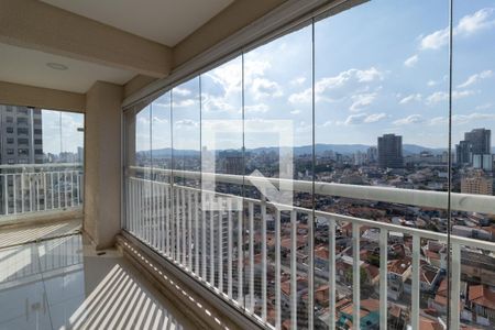 Varanda da Sala de apartamento à venda com 3 quartos, 136m² em Vila Dom Pedro Ii, São Paulo