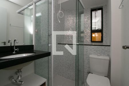Banheiro de kitnet/studio para alugar com 1 quarto, 37m² em Brás, São Paulo