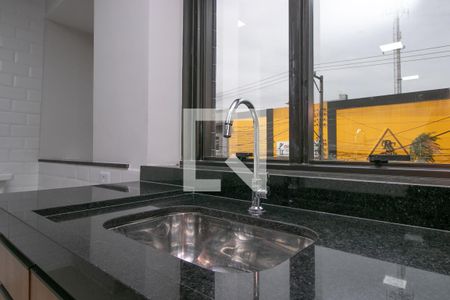 Cozinha de kitnet/studio para alugar com 1 quarto, 37m² em Brás, São Paulo