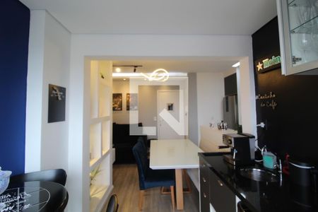 Sala de apartamento para alugar com 2 quartos, 55m² em Santa Maria, Santo André