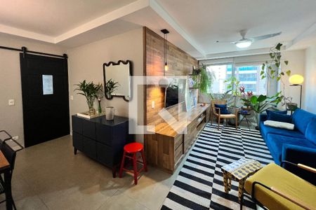 Sala de Estar de apartamento à venda com 3 quartos, 110m² em Vila Uberabinha, São Paulo