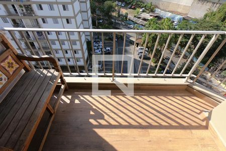 Varanda da Sala de apartamento para alugar com 3 quartos, 92m² em Vila Sônia, São Paulo