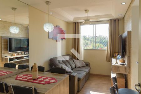 Sala de apartamento para alugar com 2 quartos, 49m² em Loteamento Parque São Martinho, Campinas