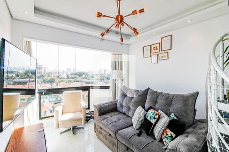 Sala de apartamento à venda com 2 quartos, 104m² em Jardim Promissão, São Paulo