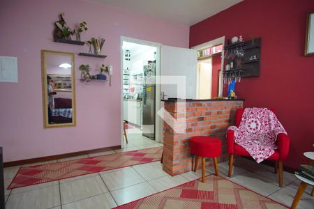 Sala  de apartamento à venda com 2 quartos, 63m² em Cristo Redentor, Porto Alegre