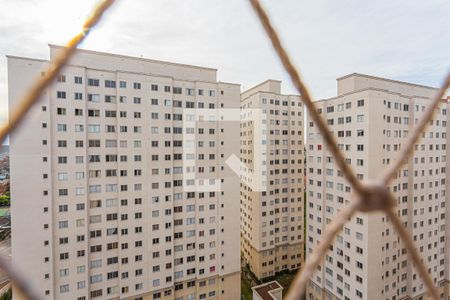 Vista da Varanda da Sala de apartamento à venda com 3 quartos, 57m² em Parque São Vicente, Santo André
