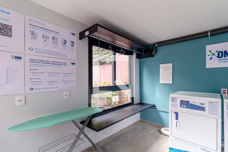 Studio para alugar com 30m², 1 quarto e 1 vagaÁrea comum - Lavanderia