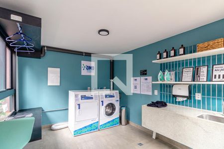 Studio para alugar com 30m², 1 quarto e 1 vagaÁrea comum - Lavanderia