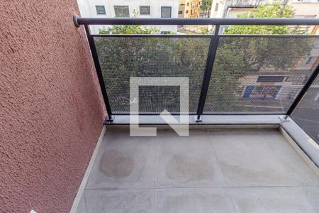 Studio para alugar com 30m², 1 quarto e 1 vagaVaranda