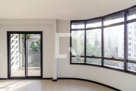 Sala de apartamento para alugar com 1 quarto, 48m² em Vila Buarque, São Paulo