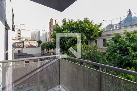 Varanda de apartamento para alugar com 1 quarto, 35m² em Vila Buarque, São Paulo