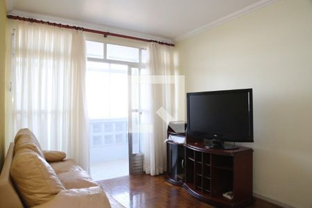 Sala de apartamento para alugar com 3 quartos, 105m² em Cidade Ocian, Praia Grande