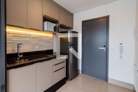 Studio para alugar com 30m², 1 quarto e 1 vagaStudio - cozinha