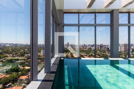 Studio para alugar com 30m², 1 quarto e 1 vagaPiscina