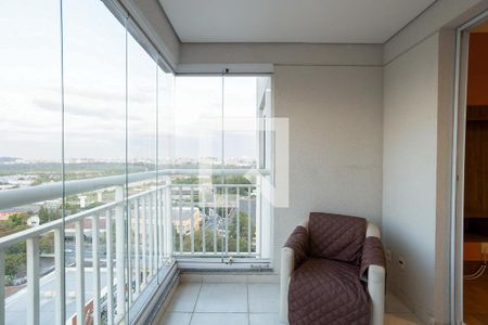 Varanda Sala de apartamento para alugar com 2 quartos, 62m² em Vila Augusta, Guarulhos