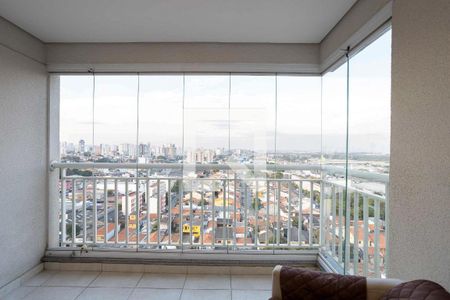 Varanda Sala de apartamento para alugar com 2 quartos, 62m² em Vila Augusta, Guarulhos