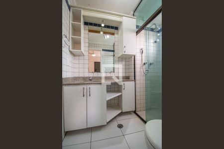 Banheiro da Suíte de apartamento à venda com 1 quarto, 45m² em Cambuí, Campinas