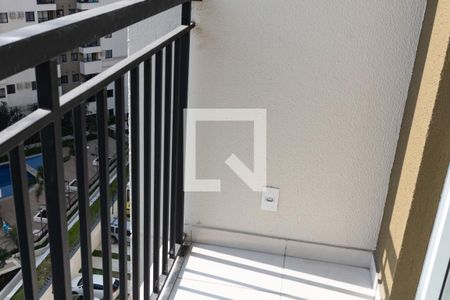 Varanda da Sala de apartamento à venda com 2 quartos, 44m² em Del Castilho, Rio de Janeiro