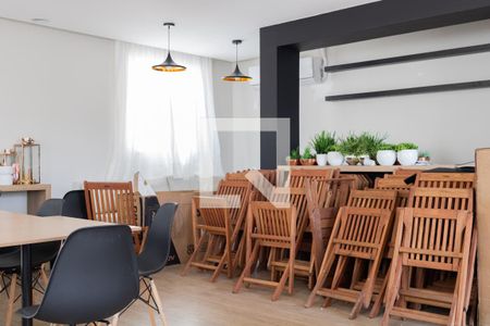 Apartamento à venda com 44m², 2 quartos e 1 vagaÁrea comum - Salão de festas