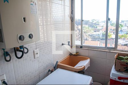 cozinha e area de serviço de apartamento à venda com 2 quartos, 74m² em Pechincha, Rio de Janeiro